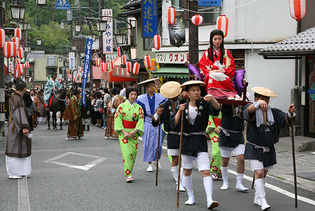 夏の身延山の写真3